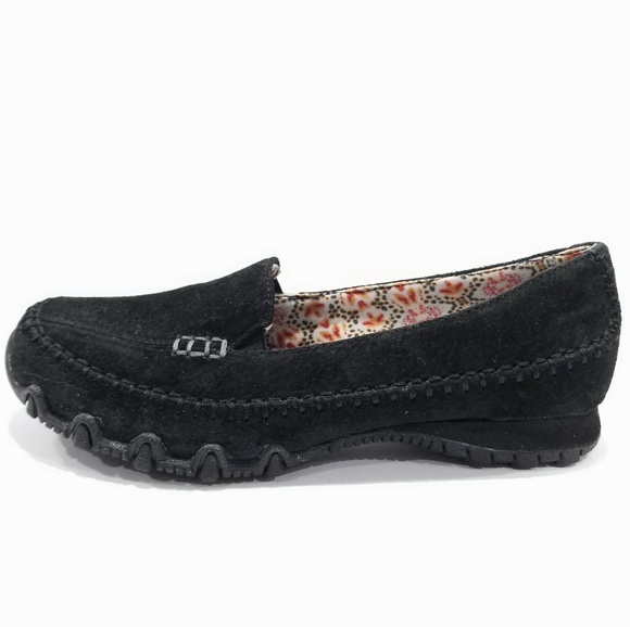 Skechers Relaxed Fit Suede Loafer Slip On Size 5 - Picture 4 of 8